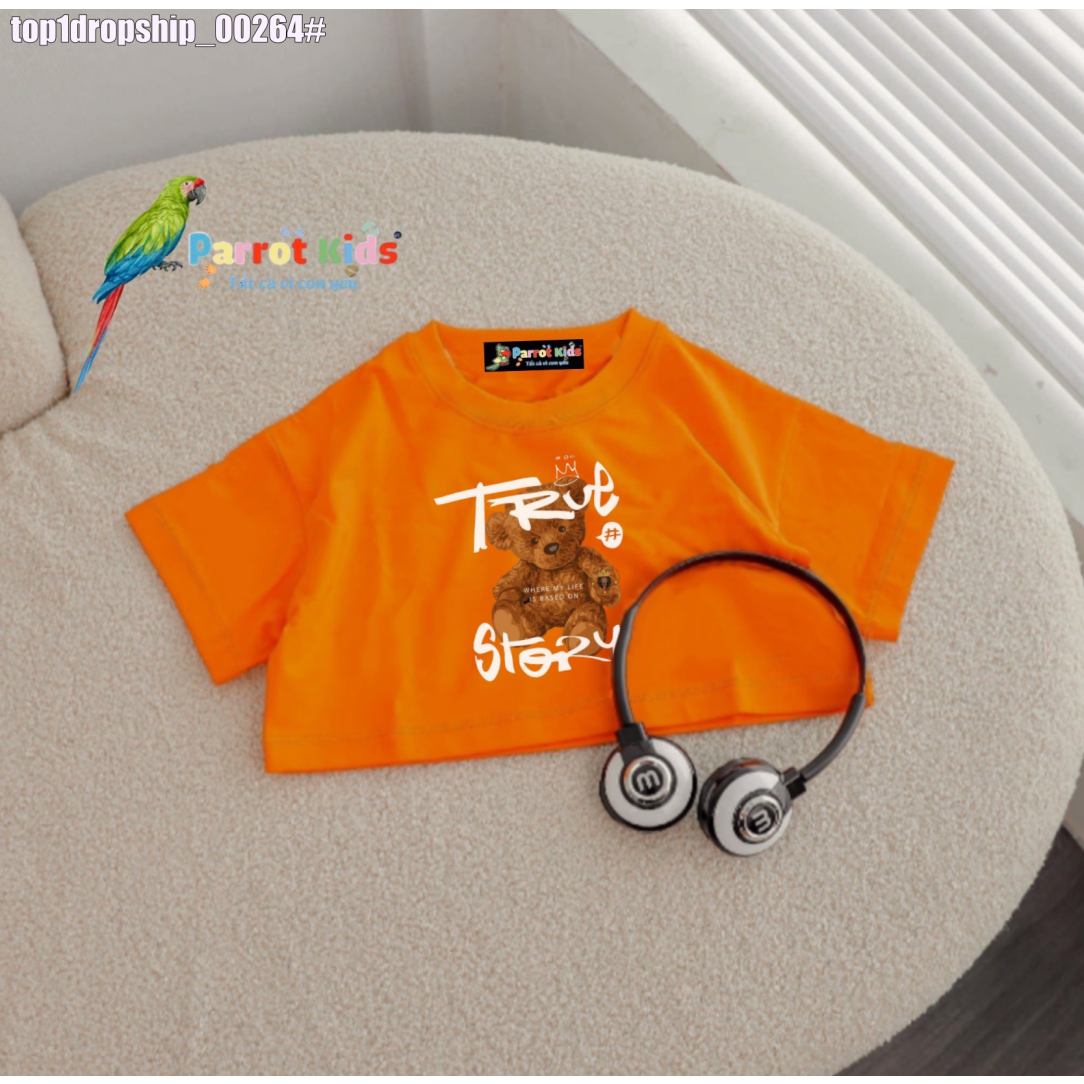 Áo croptop bé gái, chất thun cotton, size từ 12-55kg - top1dropship_00264_911_sg3