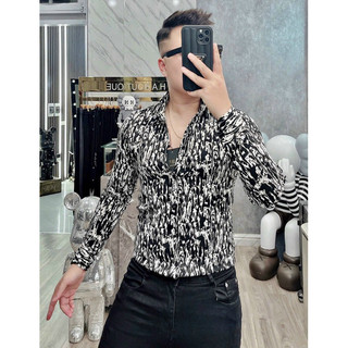 Sơ mi lụa cao cấp,sơ mi công sở, sơ mi lụa hoạ tiết
