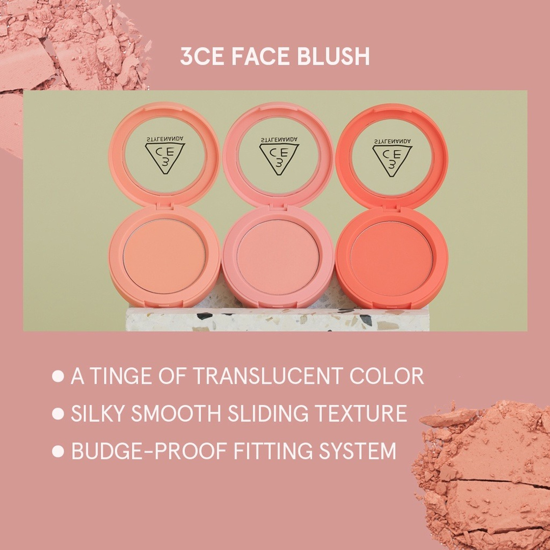 Phấn Má Hồng 3CE Mood Recipe Face Blusher