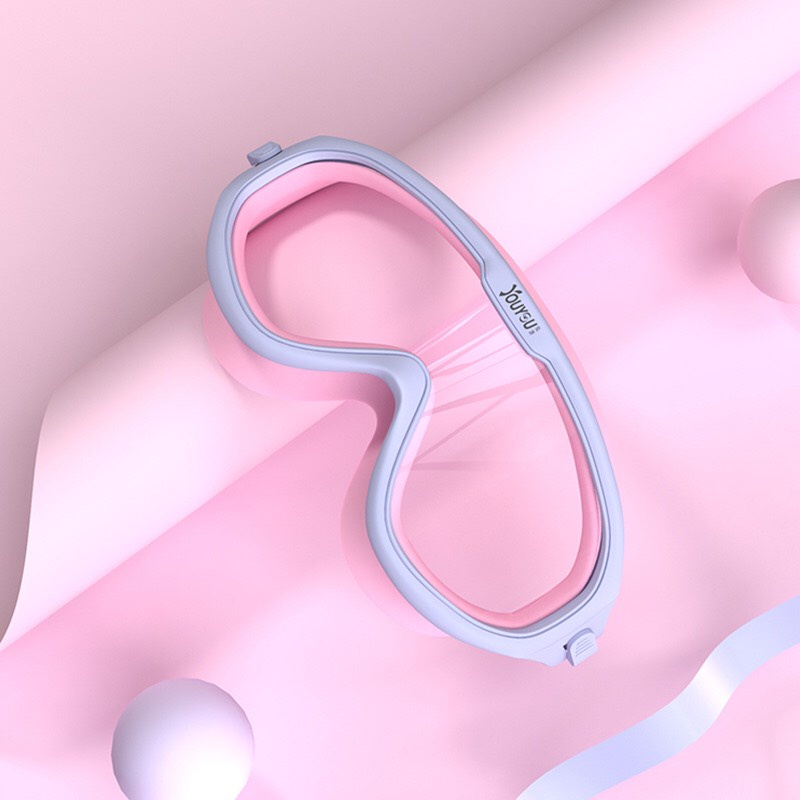 Combo Kính Bơi Trẻ Em Youyou Chính Hãng Full Box, Mũ Bơi, Nút Bịt Tai, Kẹp Mũi Chống Sặc Nước Chống Sương Mù