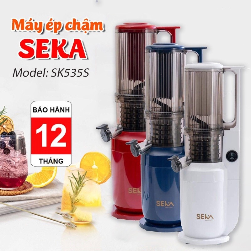 Máy ép chậm Seka SK 535S công suất 250W bảo hành 12 tháng