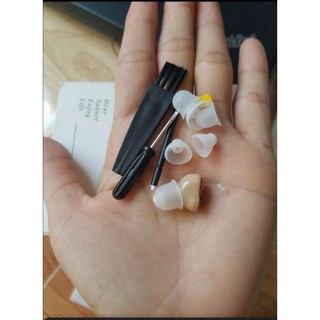Máy trợ thính siêu nhỏ goodmi,tặng kèm 1 vỉ pin