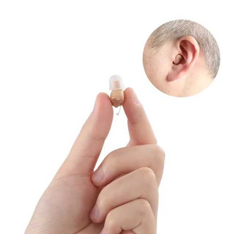 Máy trợ thính siêu nhỏ goodmi,tặng kèm 1 vỉ pin