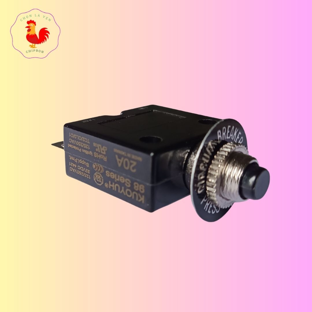 Rơ le 20A cầu chì nhiệt Đài Loan KUOYUH chính hãng sê ri 98