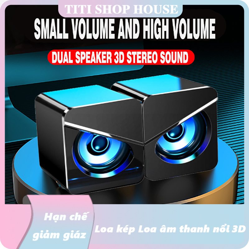 Âm Thanh Bluetooth Có Dây USB Máy Tính Để Bàn Máy Tính Xách Tay Tác Động Loa Siêu Trầm Kết Hợp Bluetooth Loa Âm Nhạc Ngư