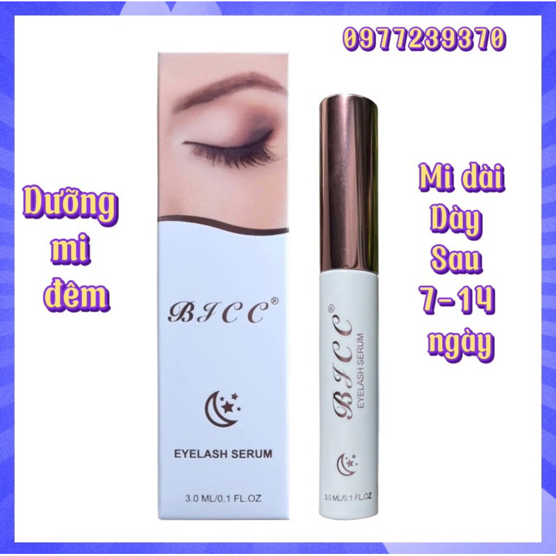 Combo Serum dưỡng mi ngày đêm BJCC dài và dày mi