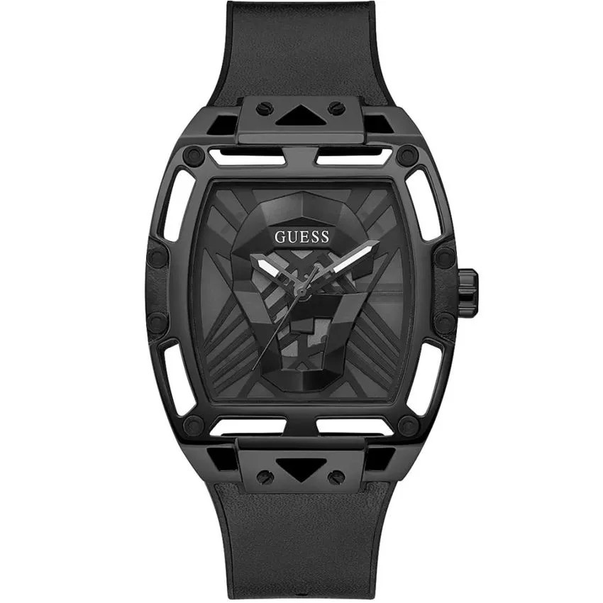 Đồng hồ nam đeo tay thời trang chống nước dây cao su GUESS GW0500G1 GW0500G2 mạ carbon size 43 x 51mm fullbox