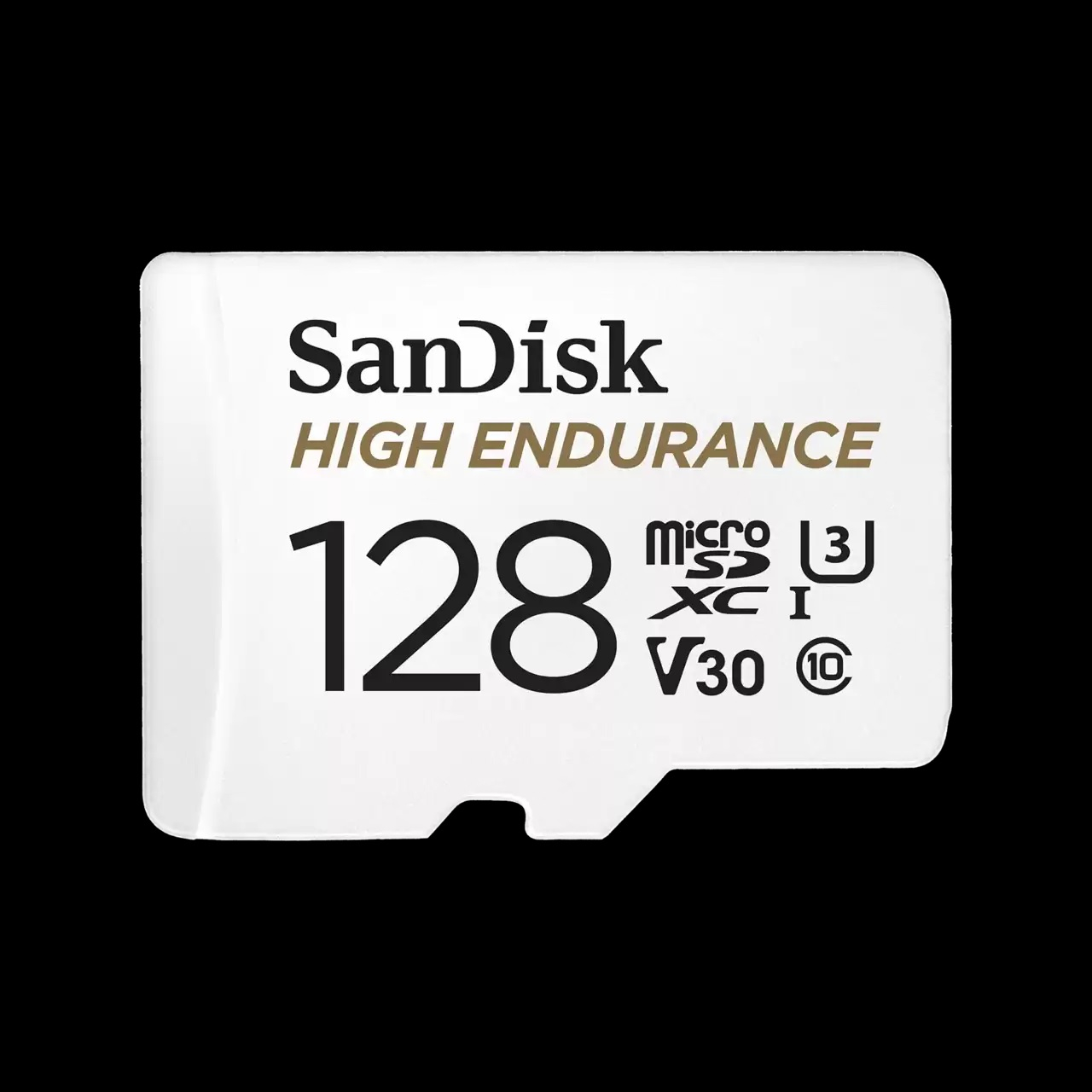Thẻ nhớ SanDisk High Endurance 128GB microSDXC  UHS-I C10 U3 V30, 100MB/s (kèm adapter) - siêu bền cho camera