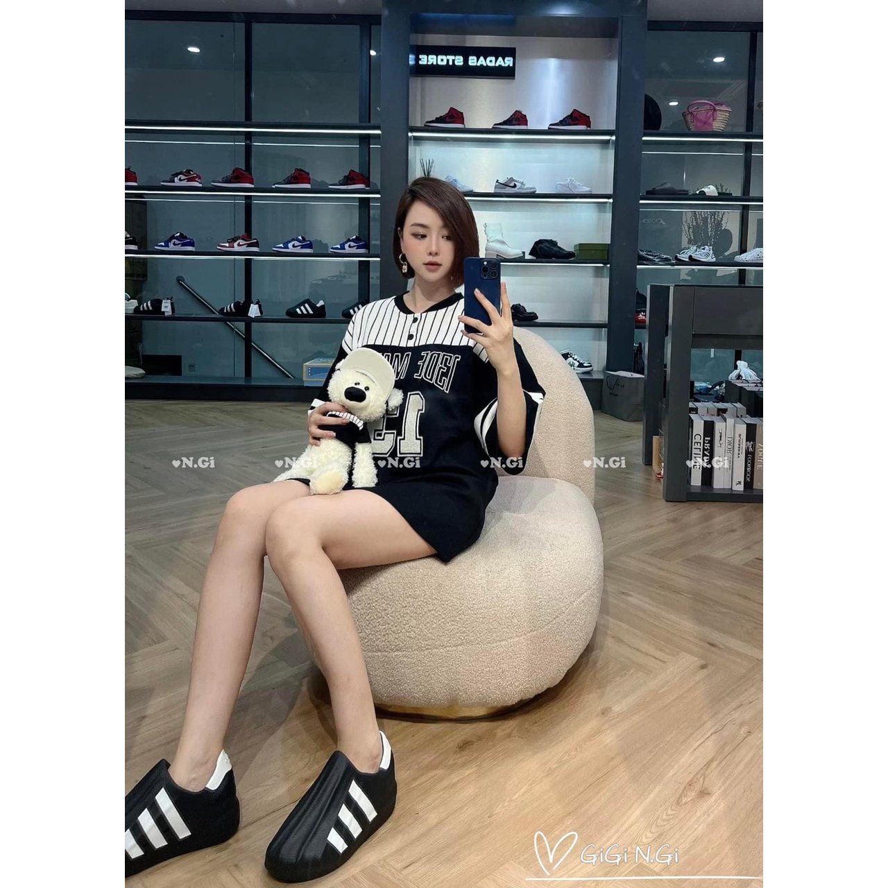 Áo gấu 13 DEMARZO bóng chày chuẩn hàng loại 1