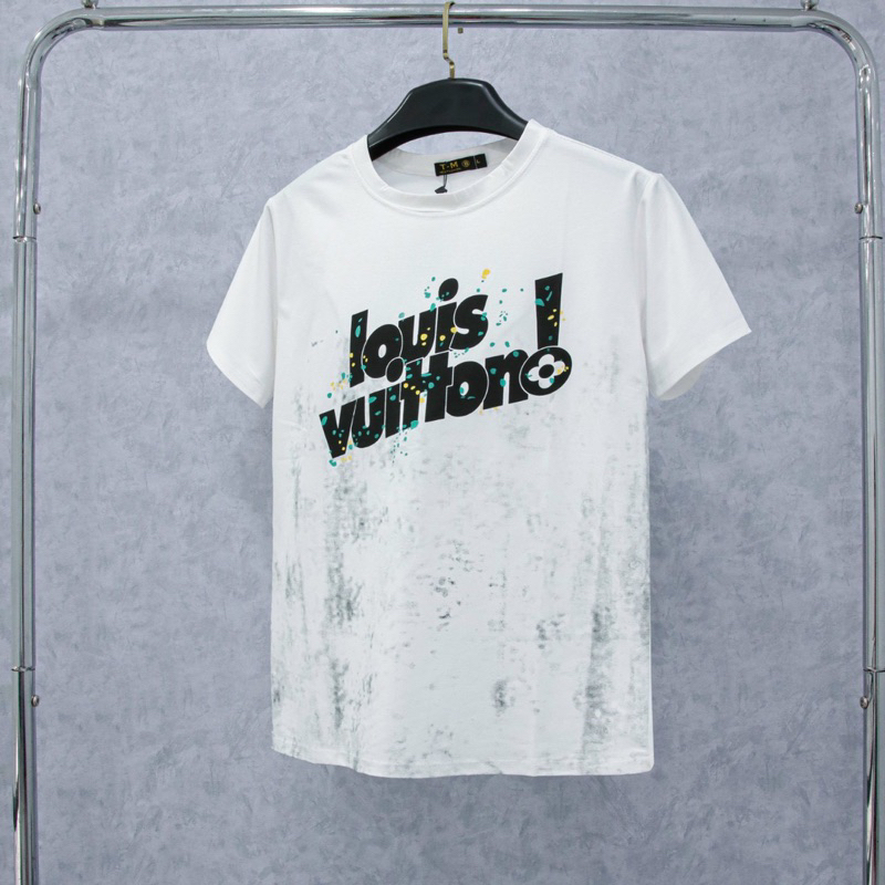 Áo thun Cotton tay Ngắn in Hoạ Tiết Sắc nét CTTN