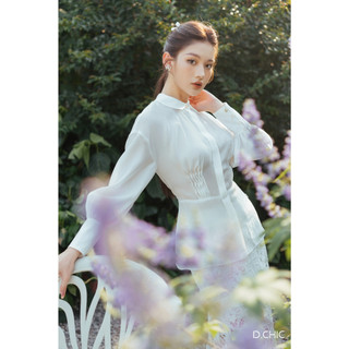 Chân váy bút chì ren D.CHIC MS: 382744