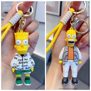 Móc khoá nhân vật Simpson và bố Simpson