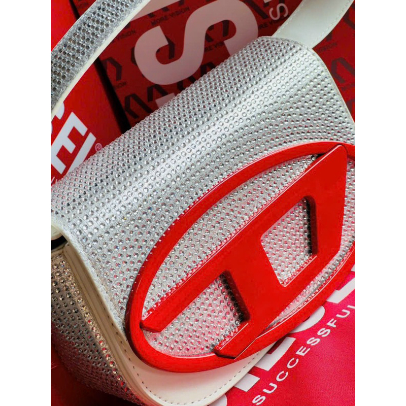 Túi Xách Diesel đính đá chữ đỏ hot girl