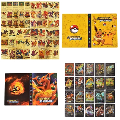 Combo Thẻ Bài Pokemon, Sách Đựng Thẻ Bài Cao Cấp, Đồ Chơi, Bộ Sưu Tập Nhân Vật Yêu Thích Dành Cho Bé
