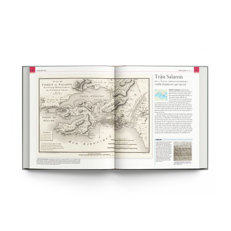 Sách - Combo 2 cuốn: Bách khoa lịch sử thế giới + Những trận chiến thay đổi lịch sử - Bìa cứng - Đông A