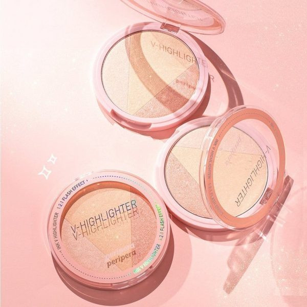Phấn Highlight Bắt Sáng Peripera Ink V-Highlighter