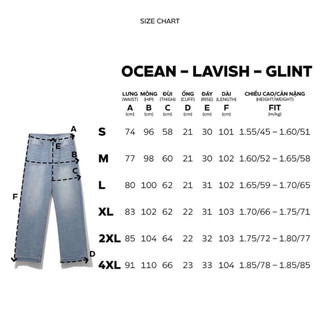 Quần jean nam ống loe basic