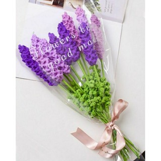 Hoa len Hanmade lavender lẻ 1 cành.(không lá)