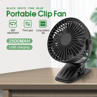Quạt cầm tay mini,Quạt mini,quạt kẹp bàn sạc tích điện 3 tốc độ gió sạc pin usb xoay 360 độ