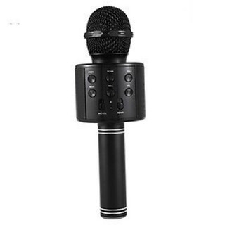 Mic karaoke bluetooth không dây kèm loa ktv sạc usb
