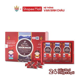 Gel uống hỗ trợ ăn ngủ ngon boss's babi ngon ngon 24 gói x 10ml
