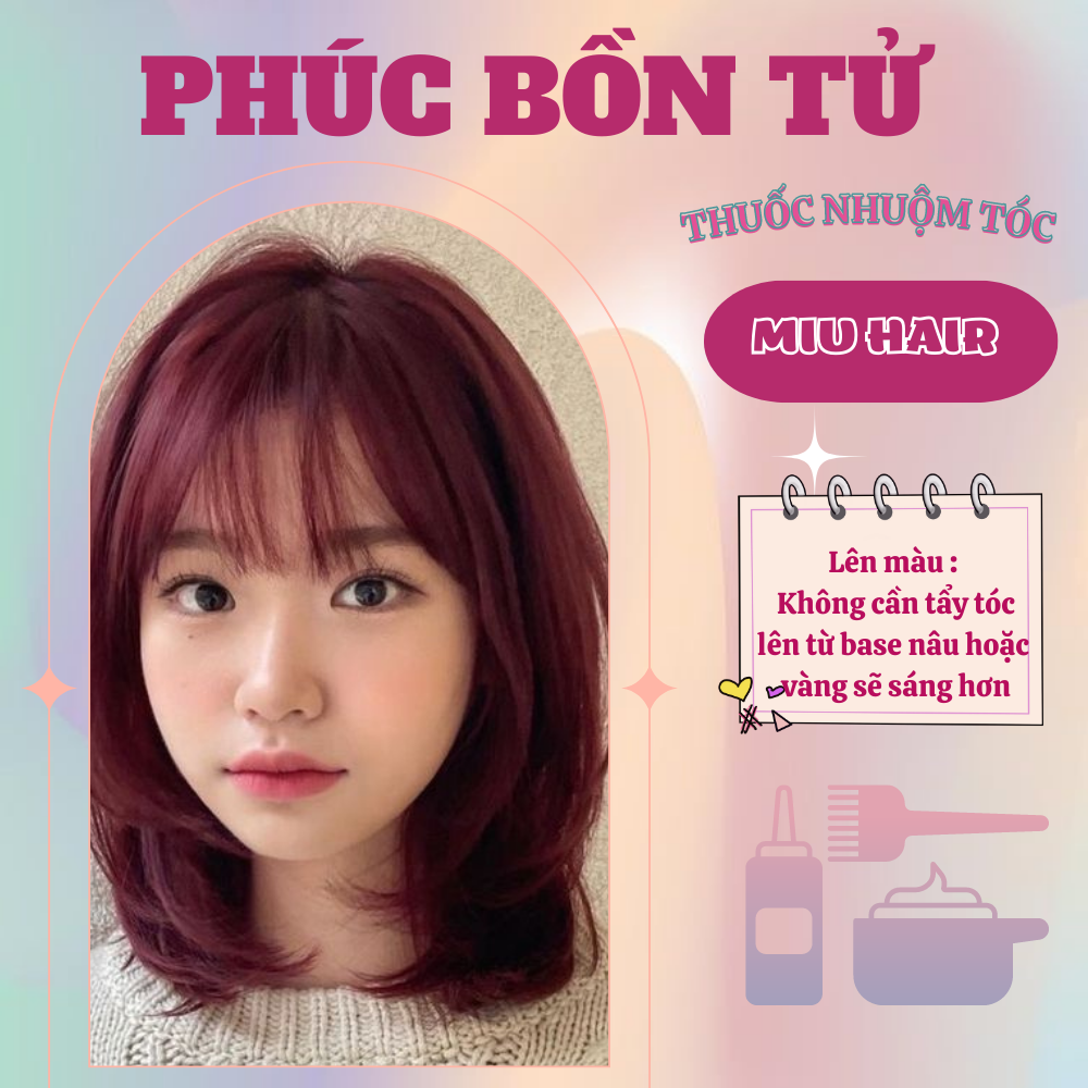 Thuốc nhuộm tóc màu Phúc Tử Bồn (không tẩy)