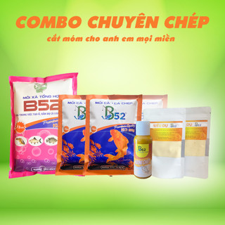 Com mồi câu chép (1 xã, 2 mồi câu chép, 2 siêu dụ, hương chép)