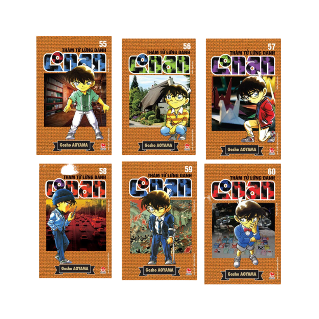 Truyện Tranh - Thám tử lừng danh Conan (Tập 1 - 50, lẻ cuốn tùy chọn )