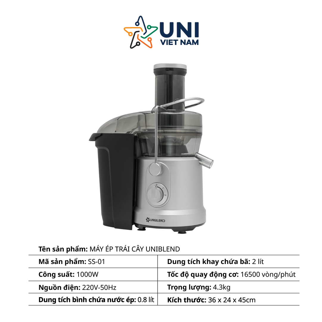 Máy ép trái cây Uniblend SS-01