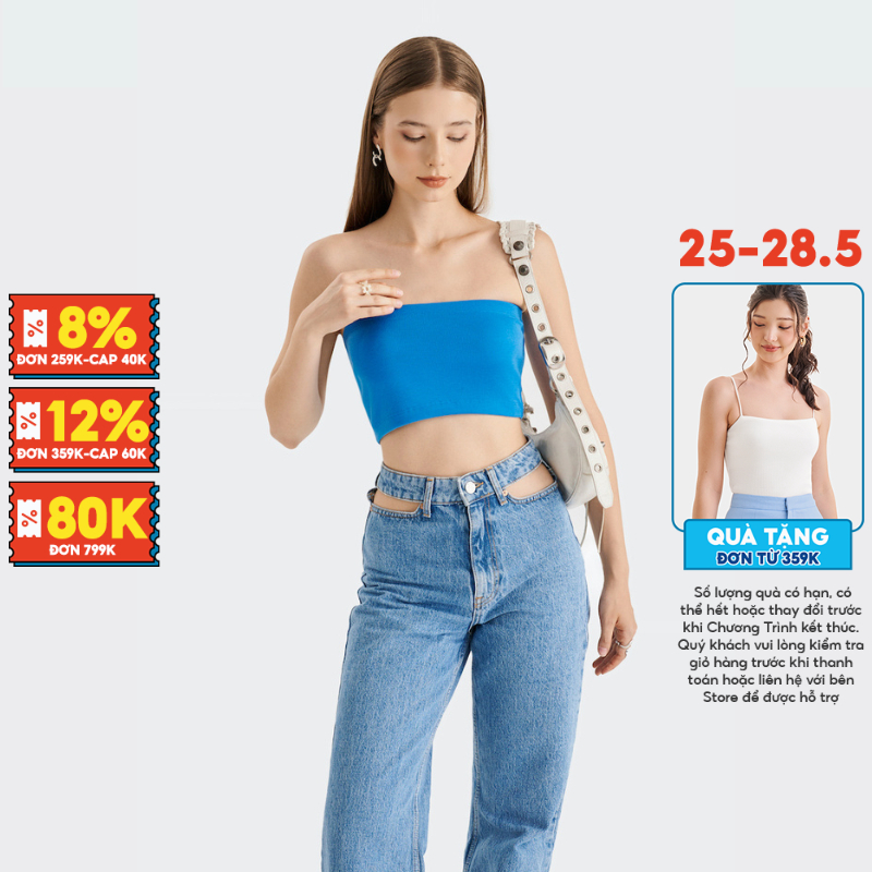 Áo ống nữ MARC FASHION thun ôm CBVH012822