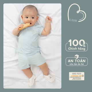 Bộ ngắn tay cài chéo twinkle bu bambus