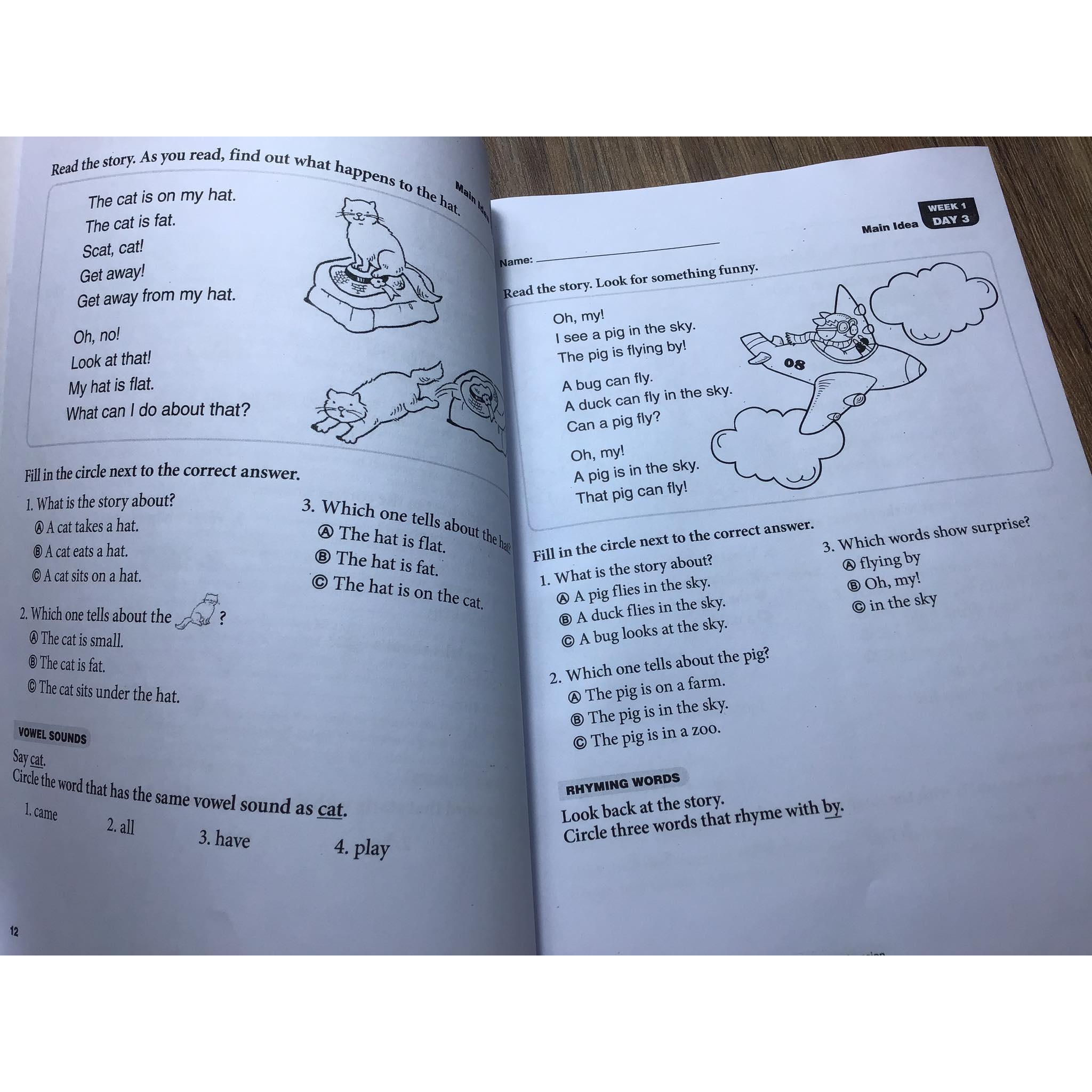 DAILY READING COMPREHENSION full 8q