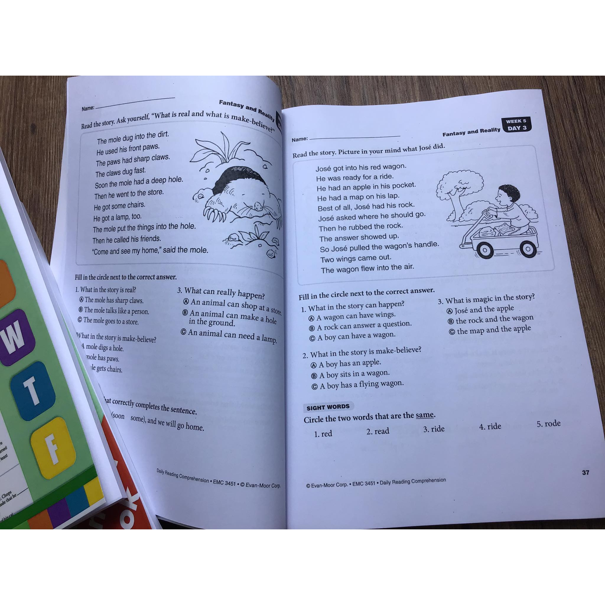 DAILY READING COMPREHENSION full 8q