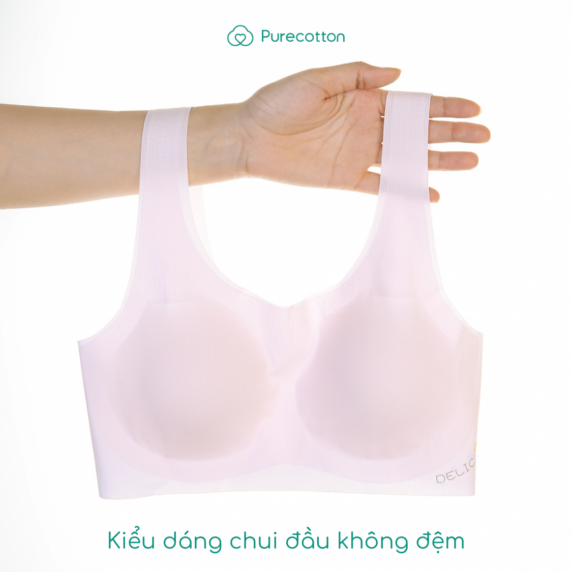 Combo 5 áo lá học sinh không viền Purecotton chất liệu cotton cao cấp PC087