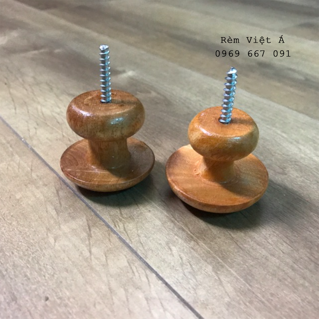 Núm Vén Rèm Bằng Gỗ Tự Nhiên,Núm Vén Rèm Bằng Nhựa Trắng