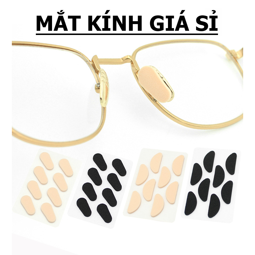 Miếng dán đệm mũi chống tuột, làm êm mũi, chống trượt dành cho mắt kính