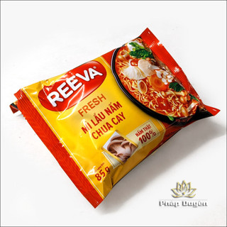 Thực Phẩm Chay - Mì Lẩu Nấm Chua Cay Reeva, Gói 85gr