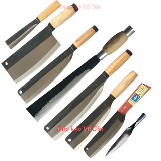 Bộ dao nhà bếp 8 món chặt cây - chặt xương - chặt gà - dao thái thịt - Dụng cụ nhà bếp