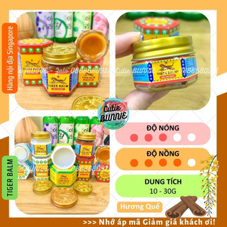 Dầu cù là con cọp đỏ 30g date 2026 tiger balm / cù là con hổ / cao con hổ / dầu xoa bóp giảm đau nhức