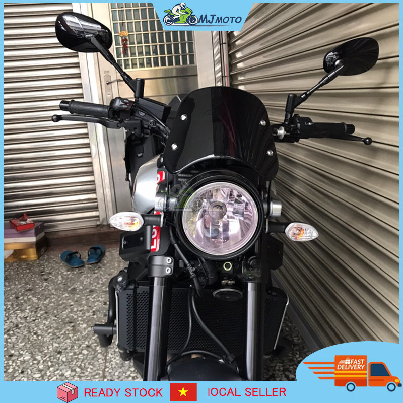 Bộ kính chắn gió lắp gáo đèn GD110 En150 YB125 mô tô 5-7inch