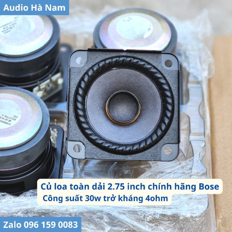 Củ loa toàn dải 2.75 inch 4ohm 30w tháo máy chính hãng Bose