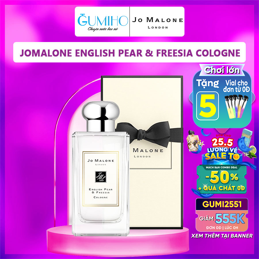 Nước hoa nữ Jo Malone English Pear & Freesia . Nhẹ nhàng, Sang trọng, Gợi cảm - Gumiho Perfume