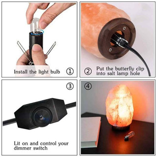 Bóng đèn đá muối Hymalaya -  bóng đèn E14