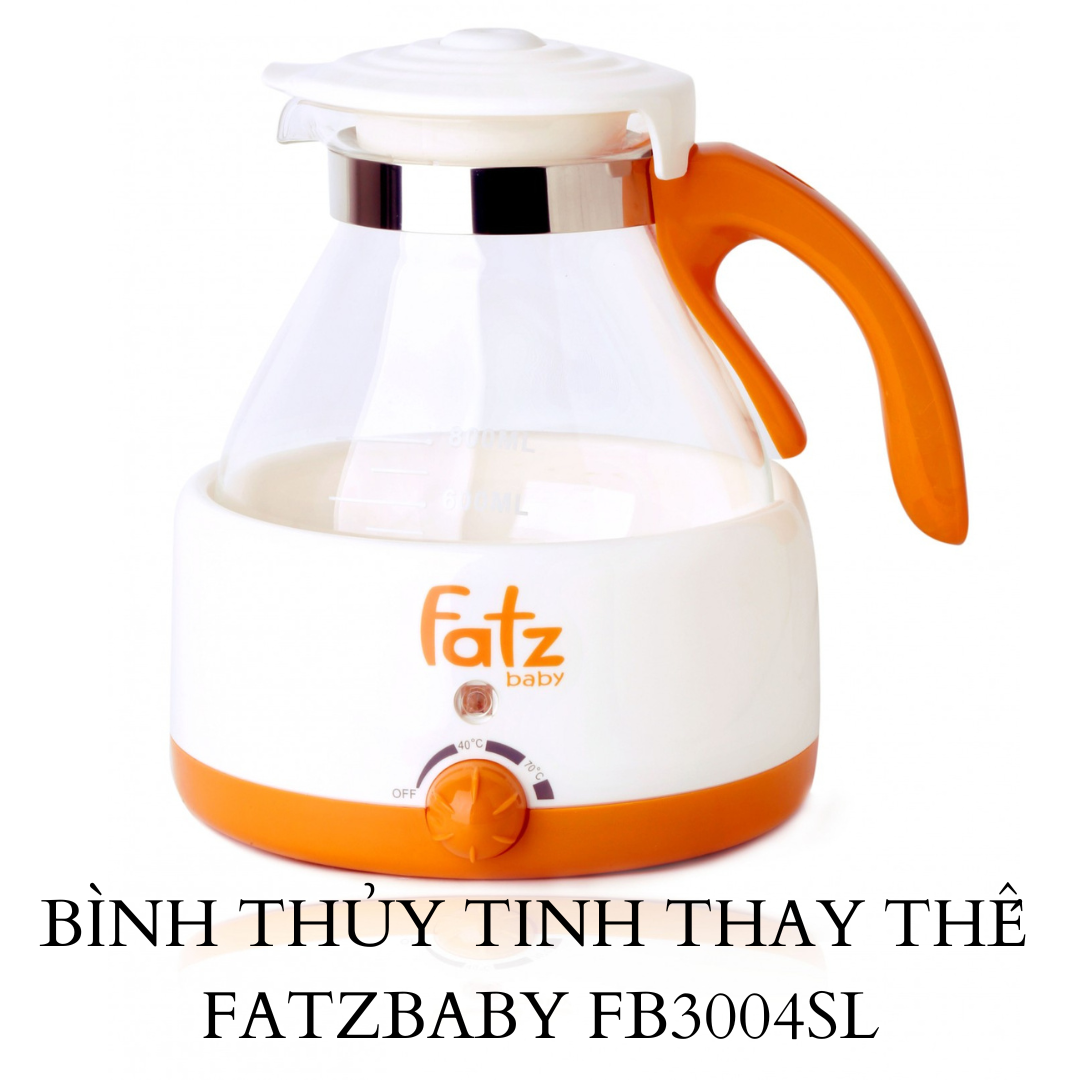 Bình thuỷ tinh thay thế Fatzbaby 800ml