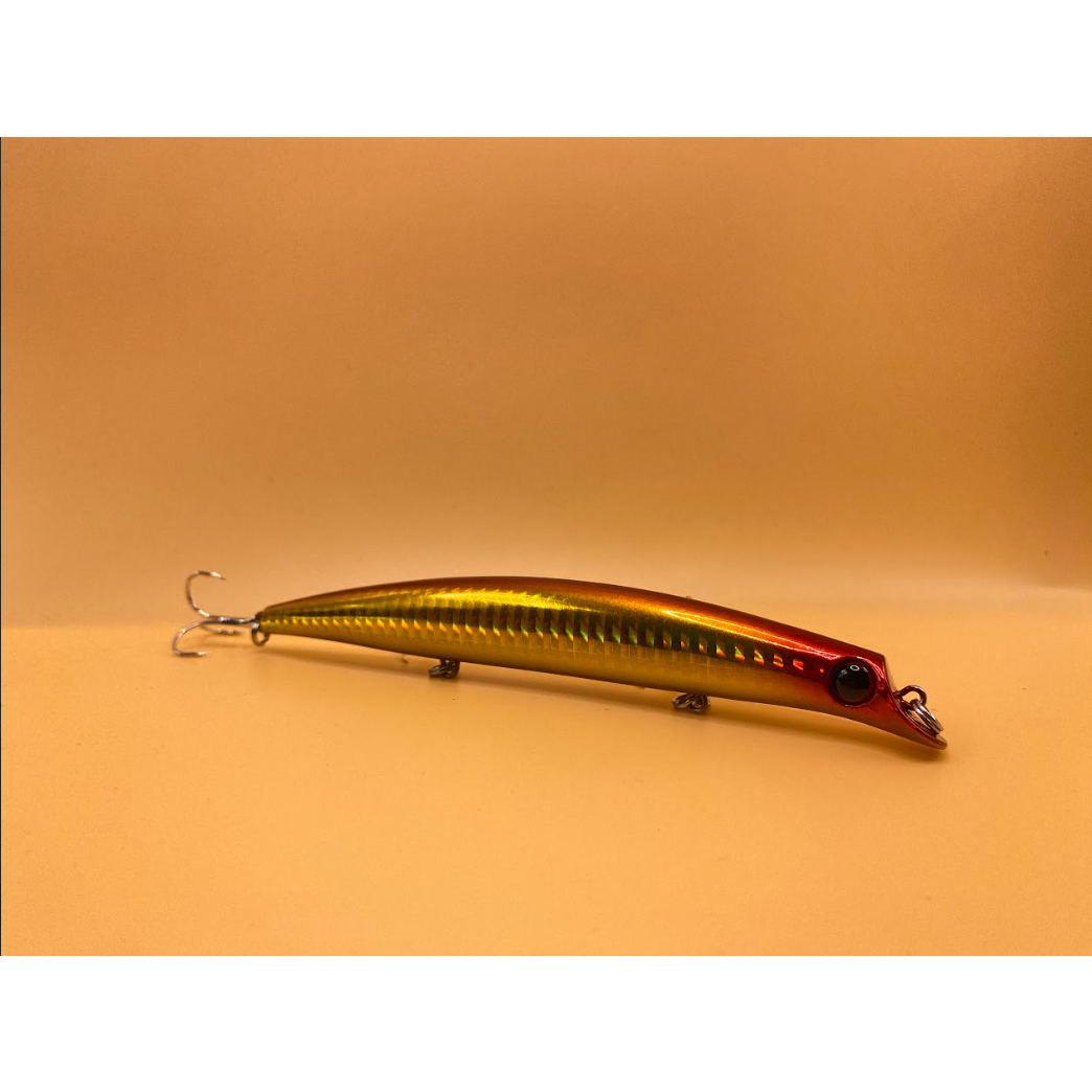 Mồi giả câu cá chẽm ,cá mú Lipless 130 nặng 15 gram chính hãng Hirushima Hita lure