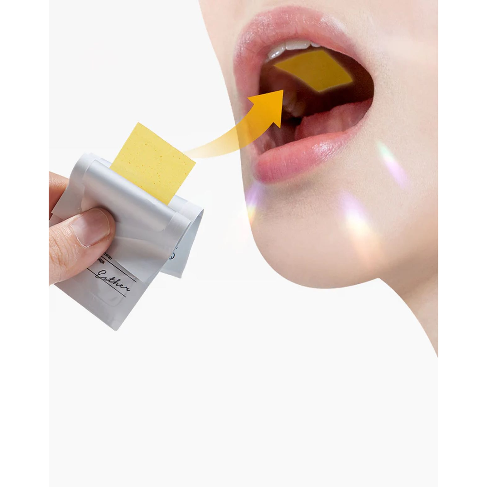 Film ngậm siêu trắng da DR ESTHER formula Glutathione Direct Film 3X Hàn Quốc