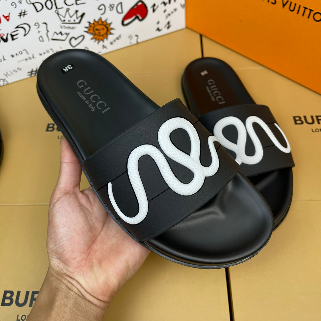 Dép Nam Gucci Rắn - Dép Quai Ngang Siêu Hót Năm 2023