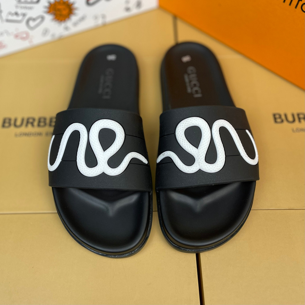 Dép Nam Gucci rắn , Dép quai ngang nam