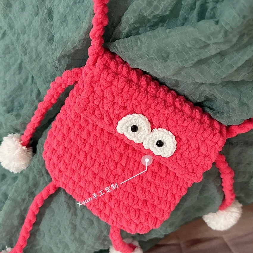 TÚI CON BỌ LEN NHUNG ĐŨA