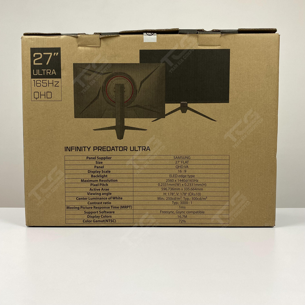 Màn hình LCD Infinity Predator Ultra 27" 2K VA 165Hz 2ND
